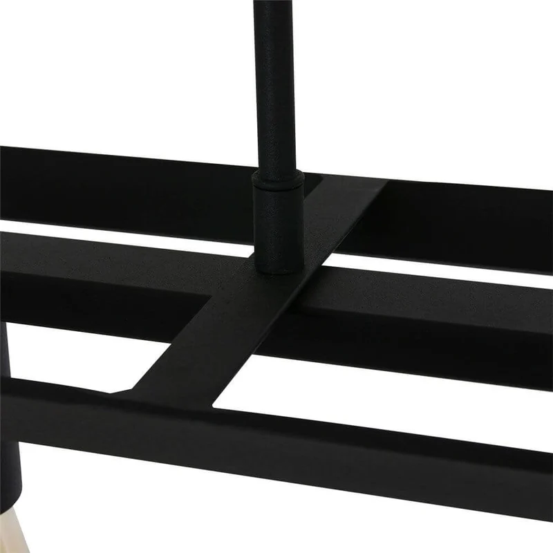 Industrie-Hängeleuchte Buckley Schwarz