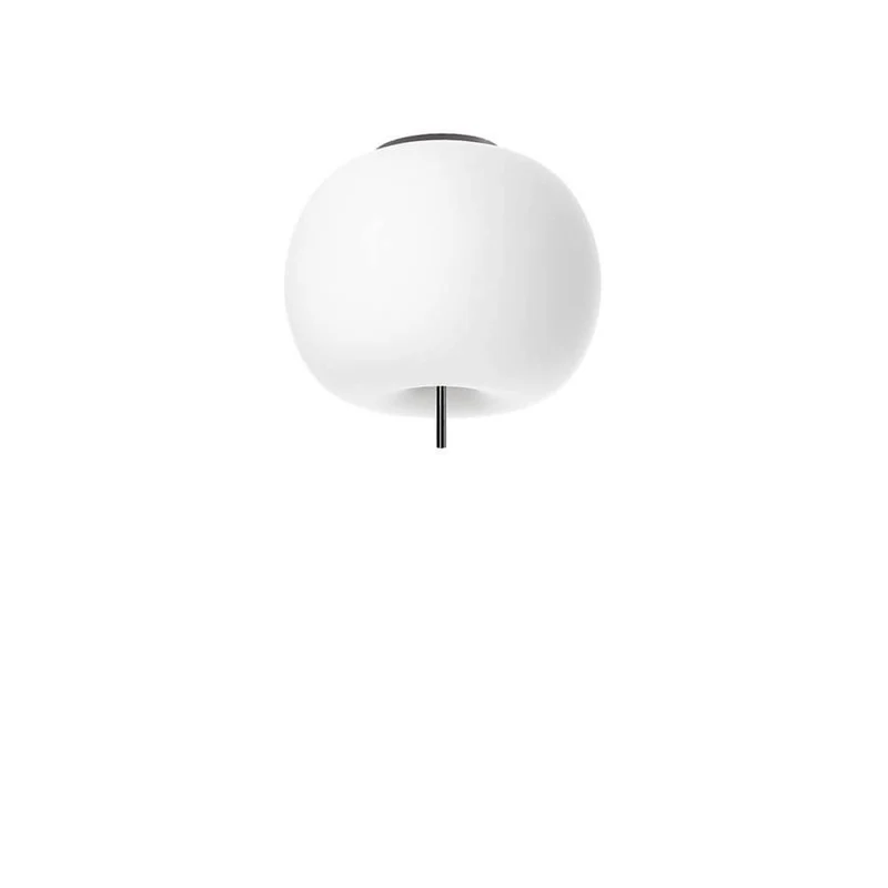 Kundalini Opalglas Deckenlampe Kushi Ø 16cm