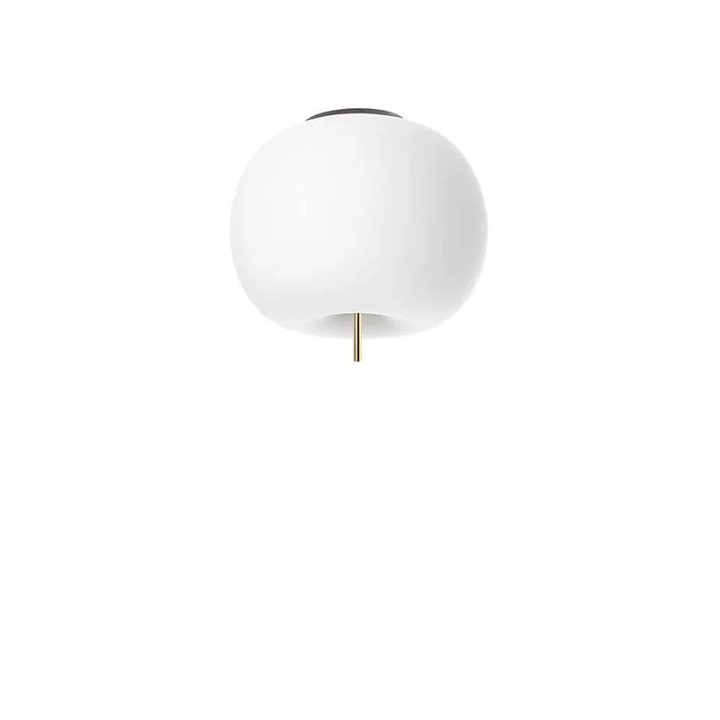 Kundalini Opalglas Deckenlampe Kushi Ø 16cm