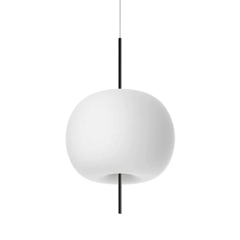 Kundalini Opalglas Hängelampe Kushi Ø 33cm