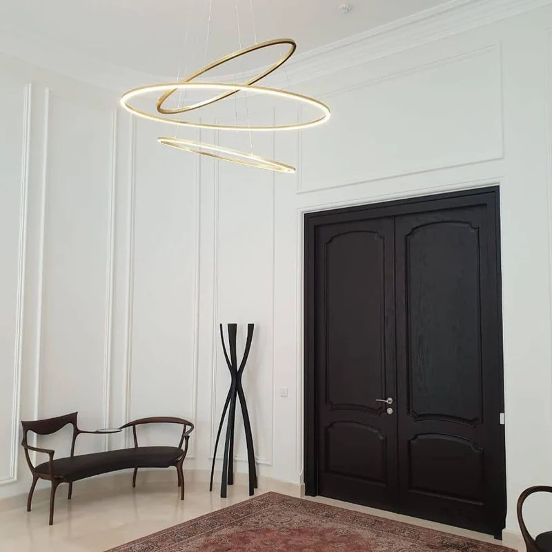 Nemo Ellisse Triple LED Hängelampe 3 Ringe