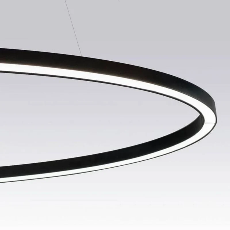 Nemo Ellisse Mega Down LED Hängelampe 186x95cm direkt