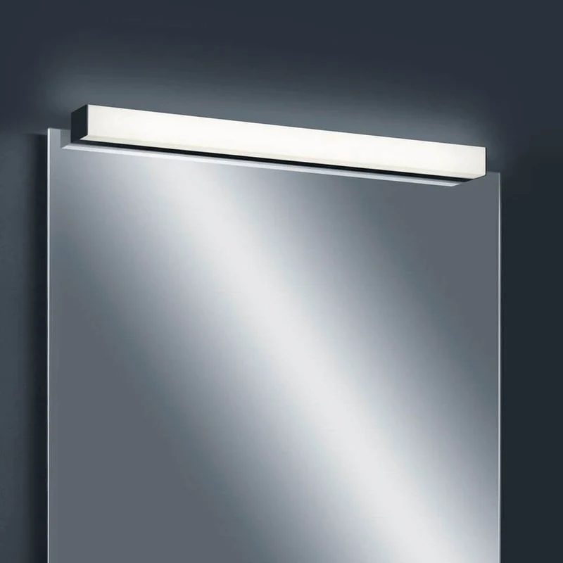LED Spiegellampe Lado 90cm 1560lm Schwarz Warmweiß