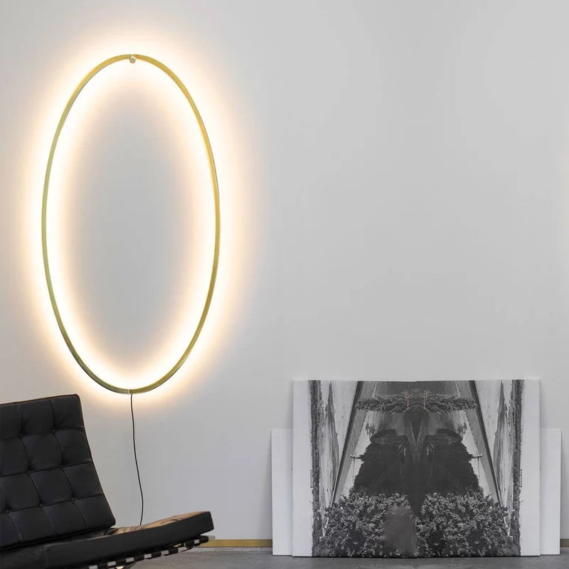 Nemo Ellisse LED Wand- oder Stehlampe 138cm