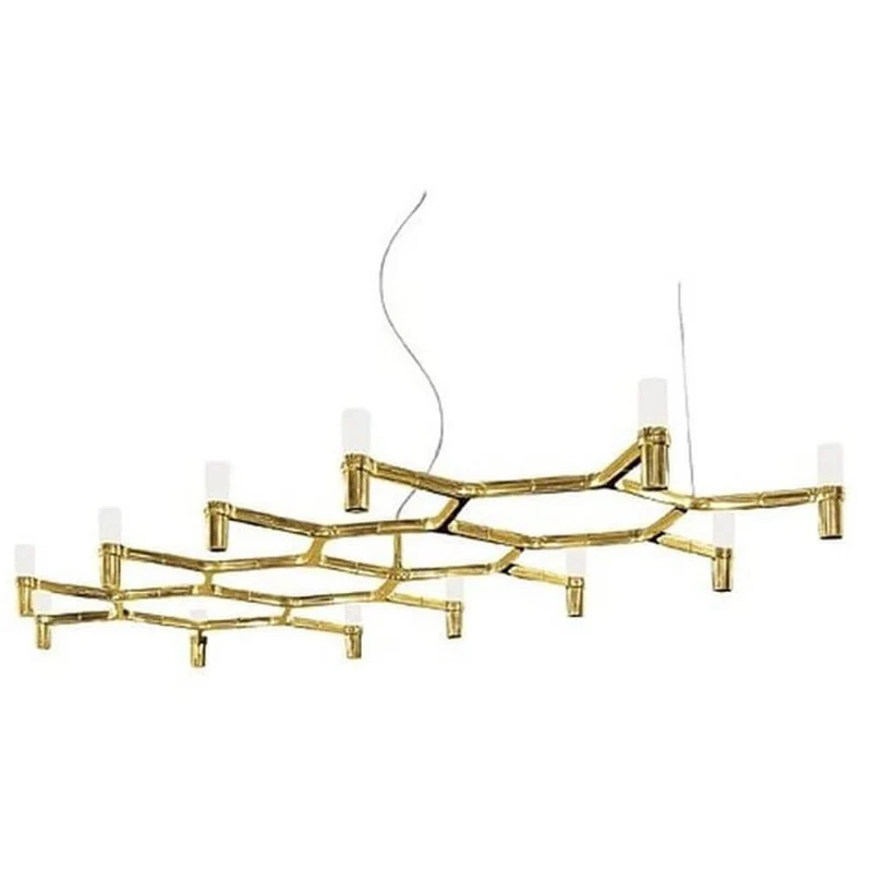 Nemo Crown Plana Major Esstischleuchte 12-flammig 186cm
