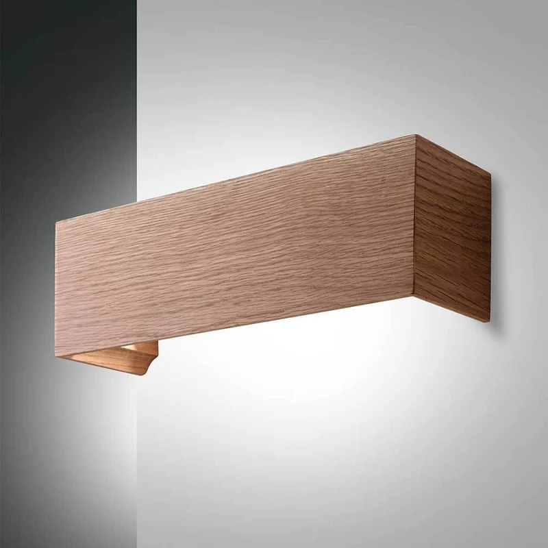 Badia LED Wandleuchte Braun