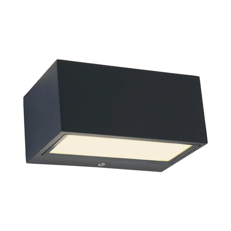 LED Außenwandleuchte Gemini IP54 in Anthrazit