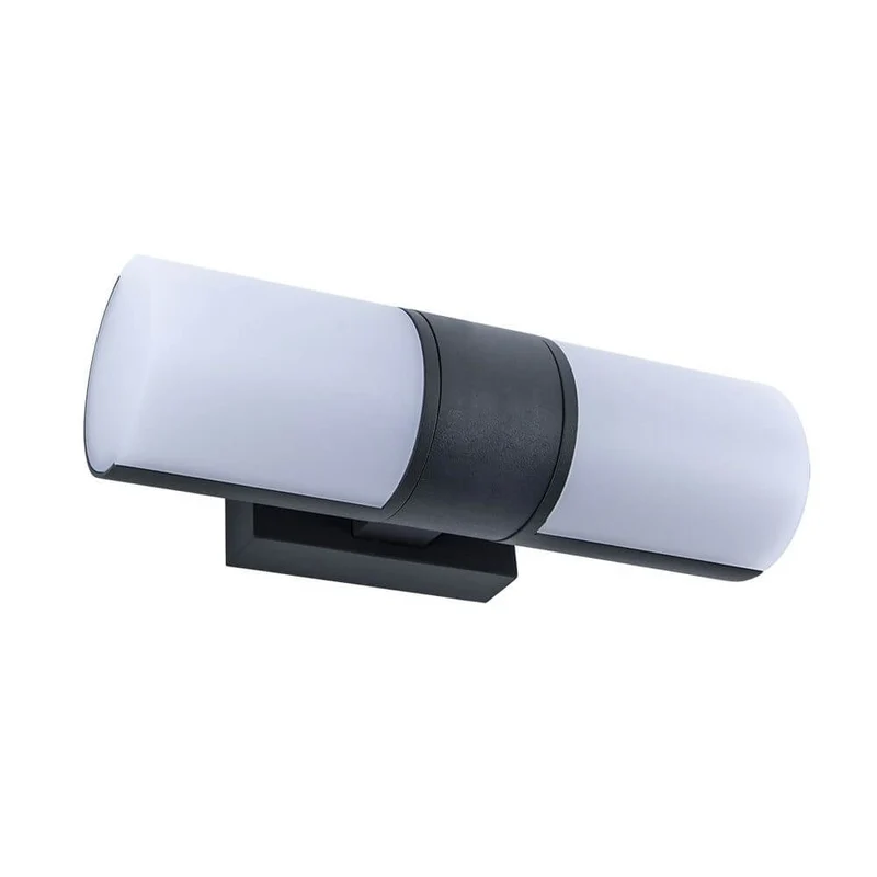 LED Außen-Wandleuchte Cyra IP44 Anthrazit