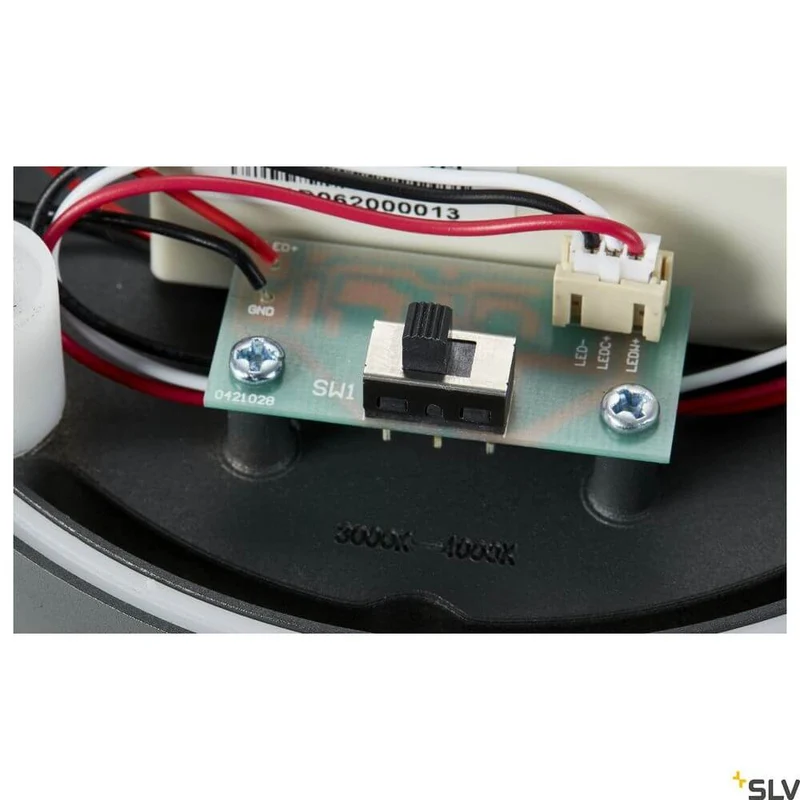 Eskina 80 Pole Fl 3000/4000K Anthrazit IP65
