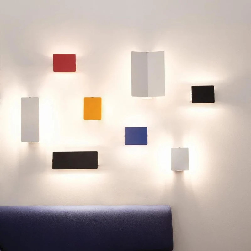 Nemo Applique À Volet Pivotant Plié LED Wandlampe 26x34