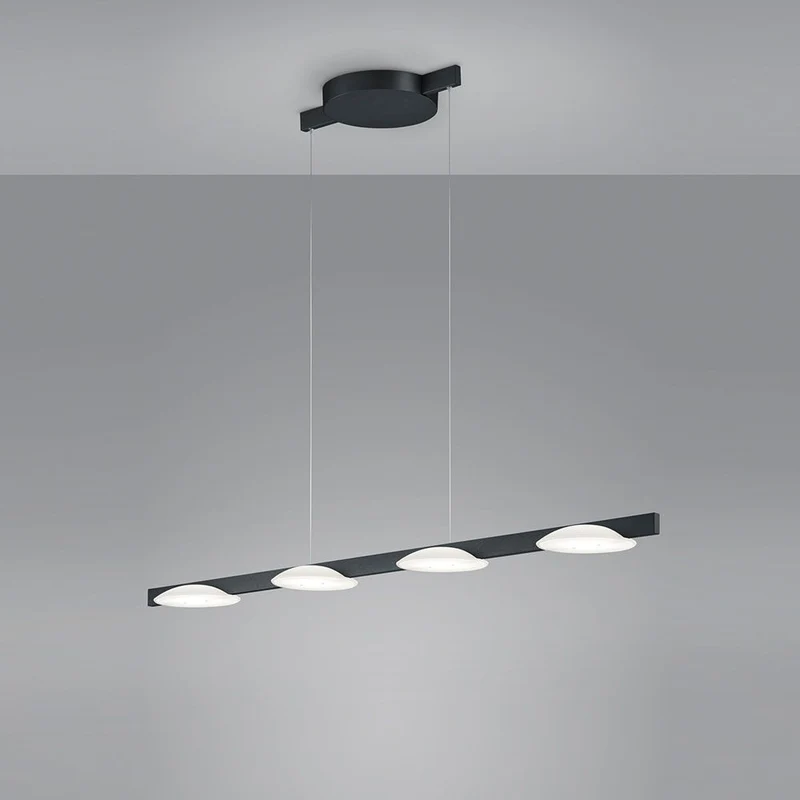 LED Pendellampe Pole Schwarz