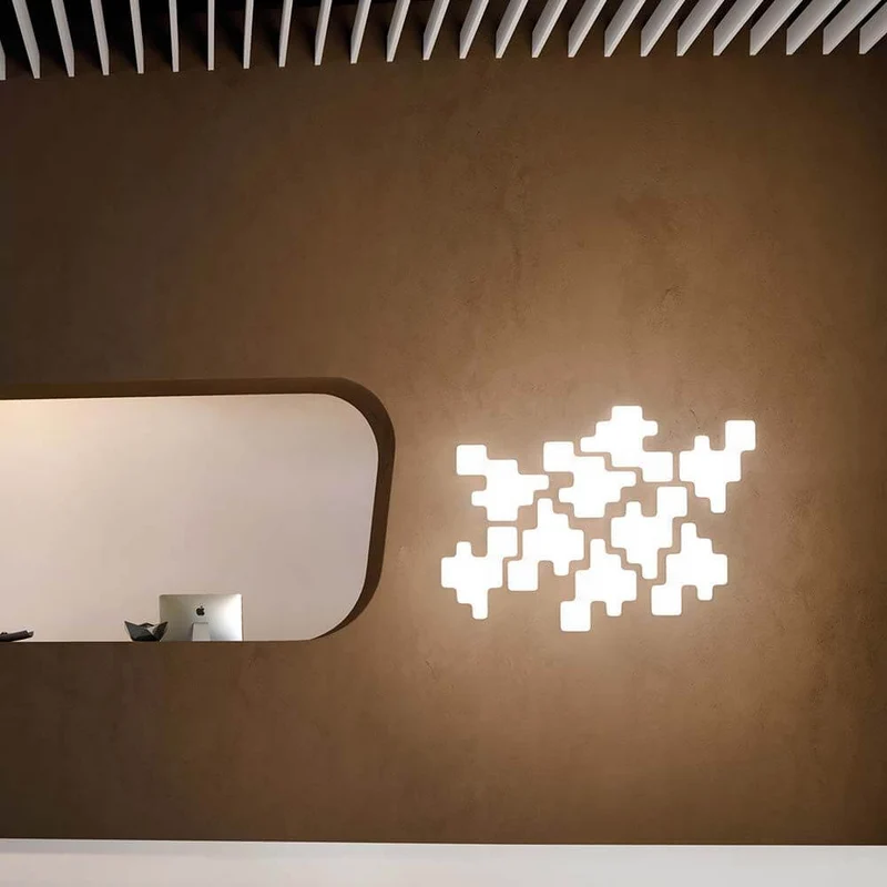 Kundalini Wand- & Deckenlampe Pixel Dimmbar