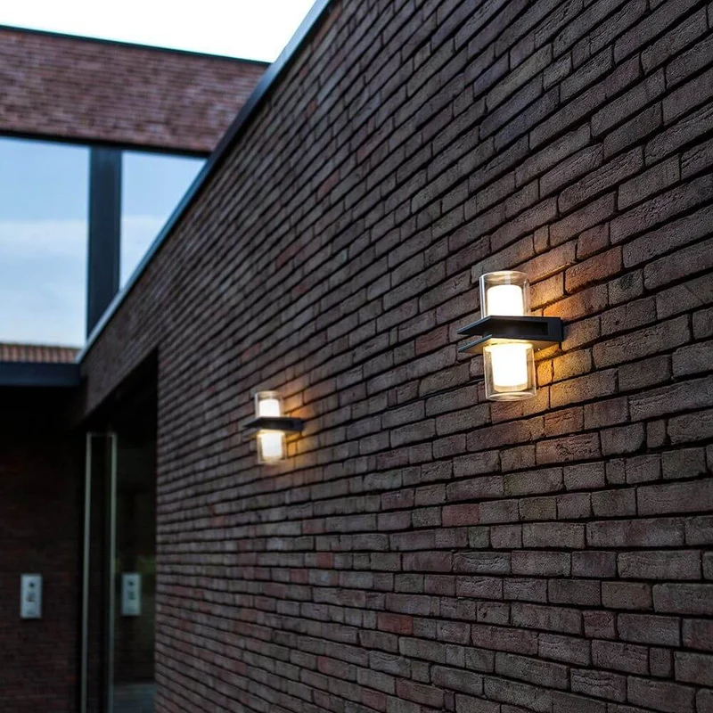 LED Außenwandlampe Tango IP44 Anthrazit
