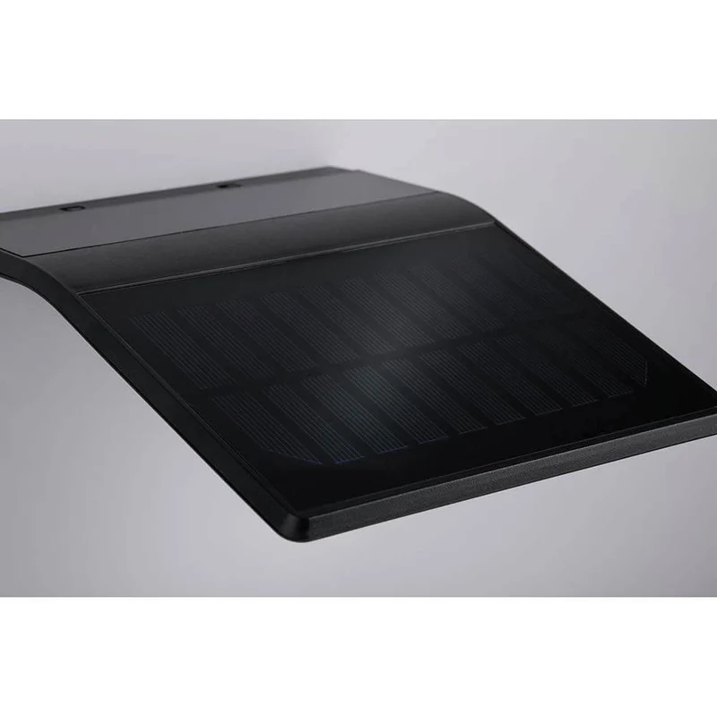 LED Wand-Solarleuchte Yoko mit Sensor IP44 3000K Anthrazit