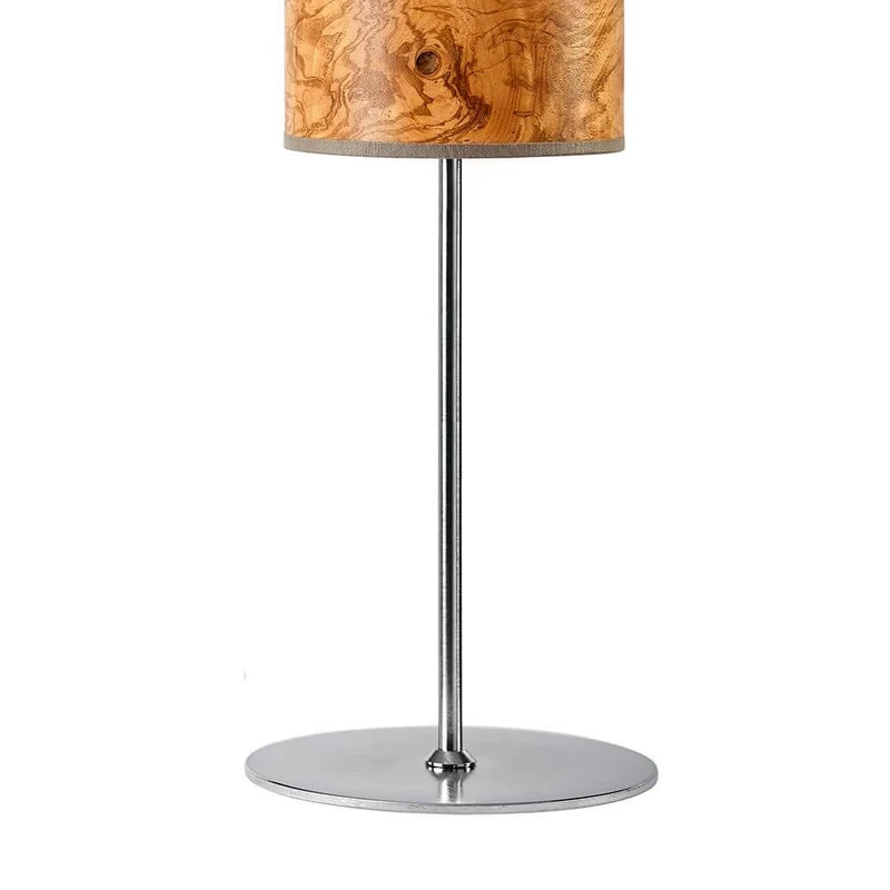 Holz-Tischlampe Arboreus 50cm Olivesche-Maser