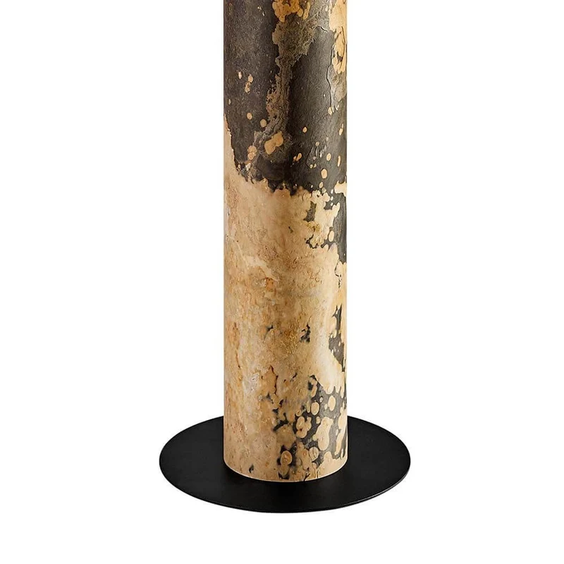 LED Stehleuchte Stein Columna 160cm Goldader