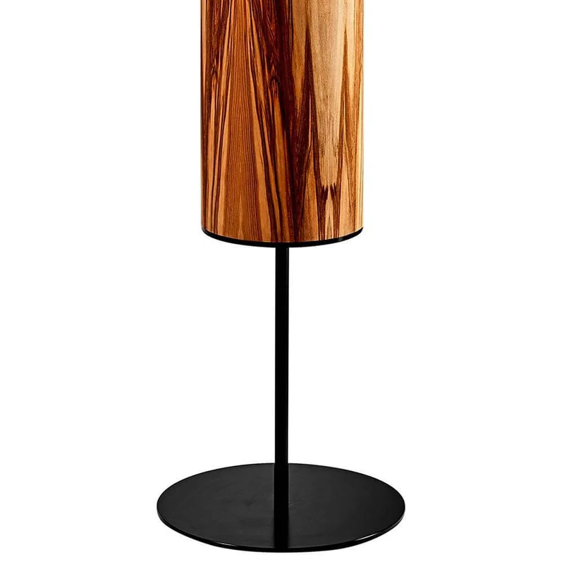 LED Holz-Stehlampe Arbor 190cm Satin Nussbaum
