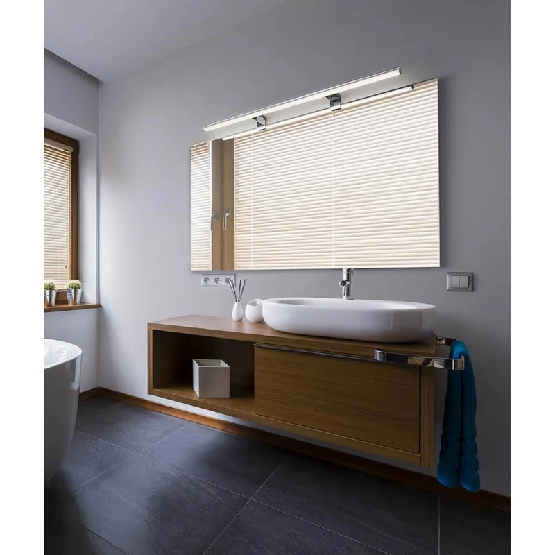 LED Wandleuchte Gaia Chrom