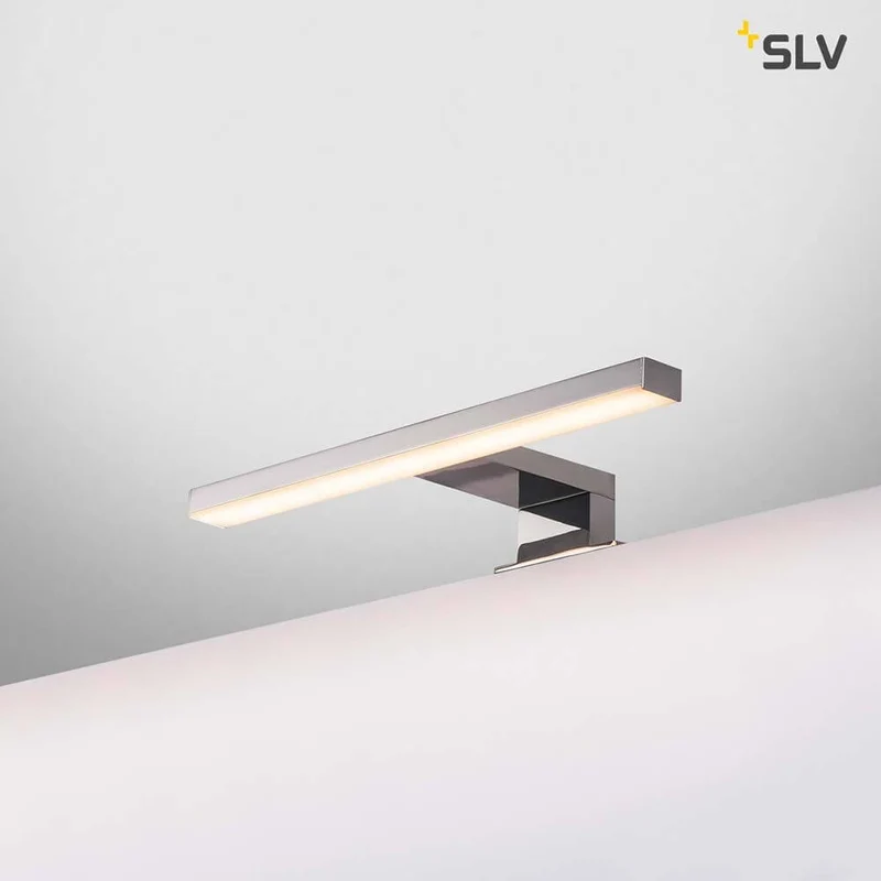 DORISA LED Spiegelleuchte kurz chrom 4000K IP44