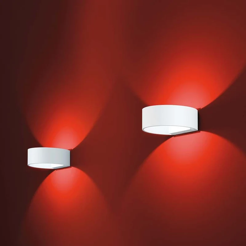 LED Wandlampe Fosca Weiß