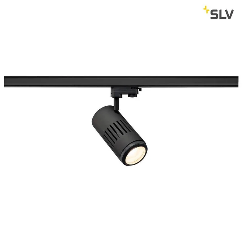 Stuctec LED Zooming Lens Strahler für 3Ph-Schiene 3000K Schwarz