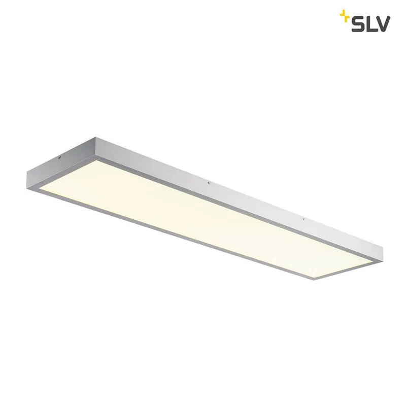LED Panel 120x30cm 4000K Silbergrau