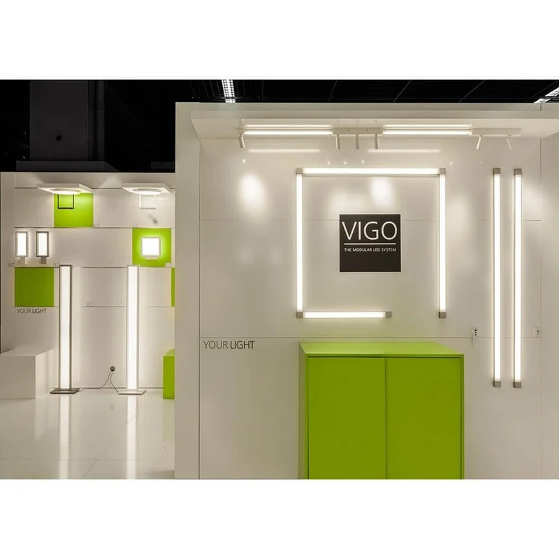 Deckengehäuse - Endeinspeisung Vigo Weiß