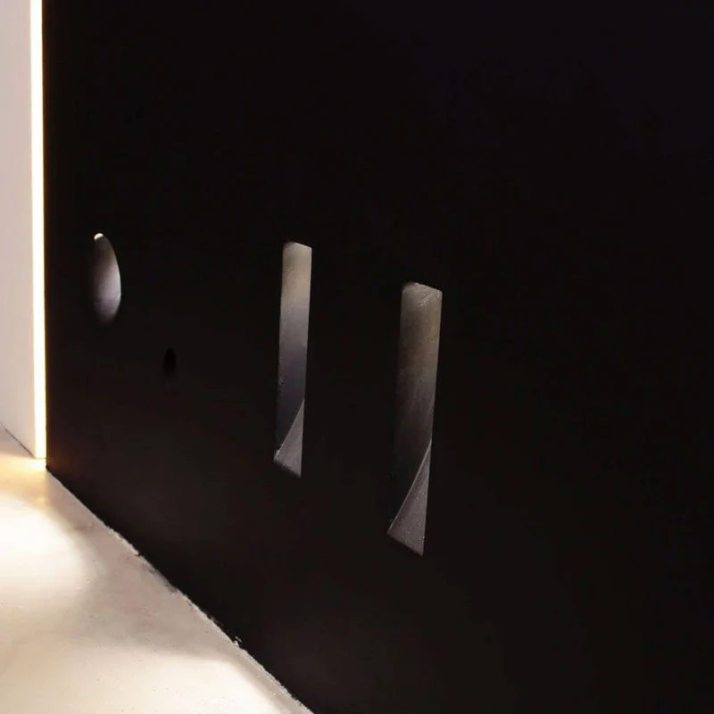 Gips-Einbaustrahler rechteckig 18 x 12cm Streichbar