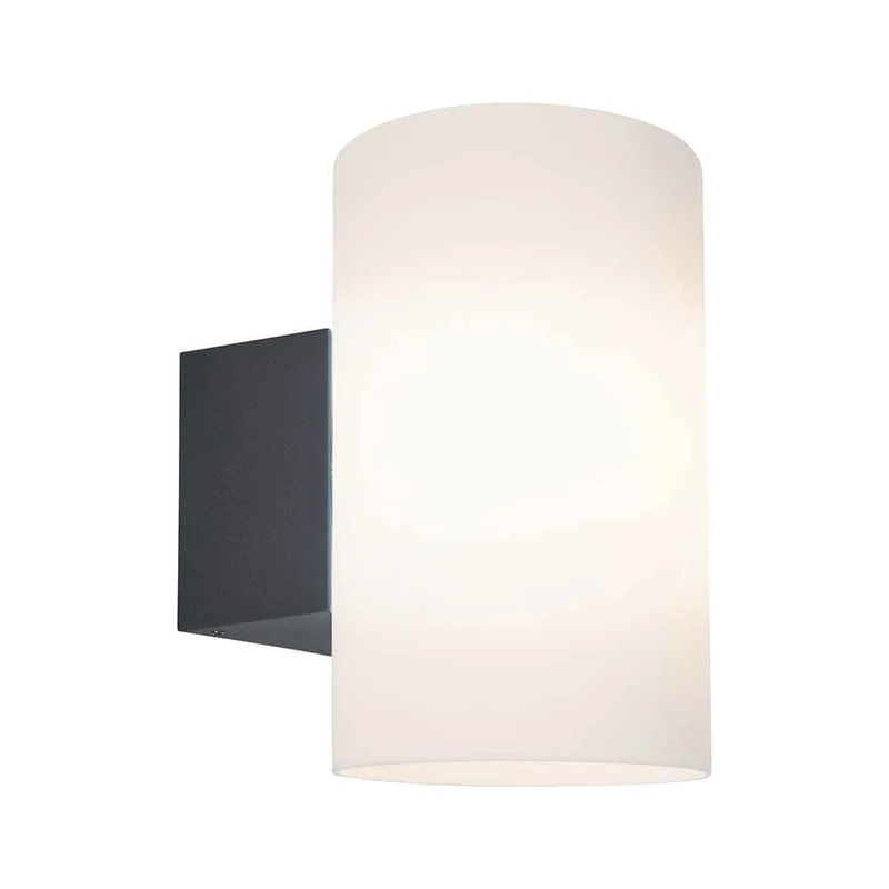 Outdoor Wandleuchte Tube IP54 E27 max 15W Alu