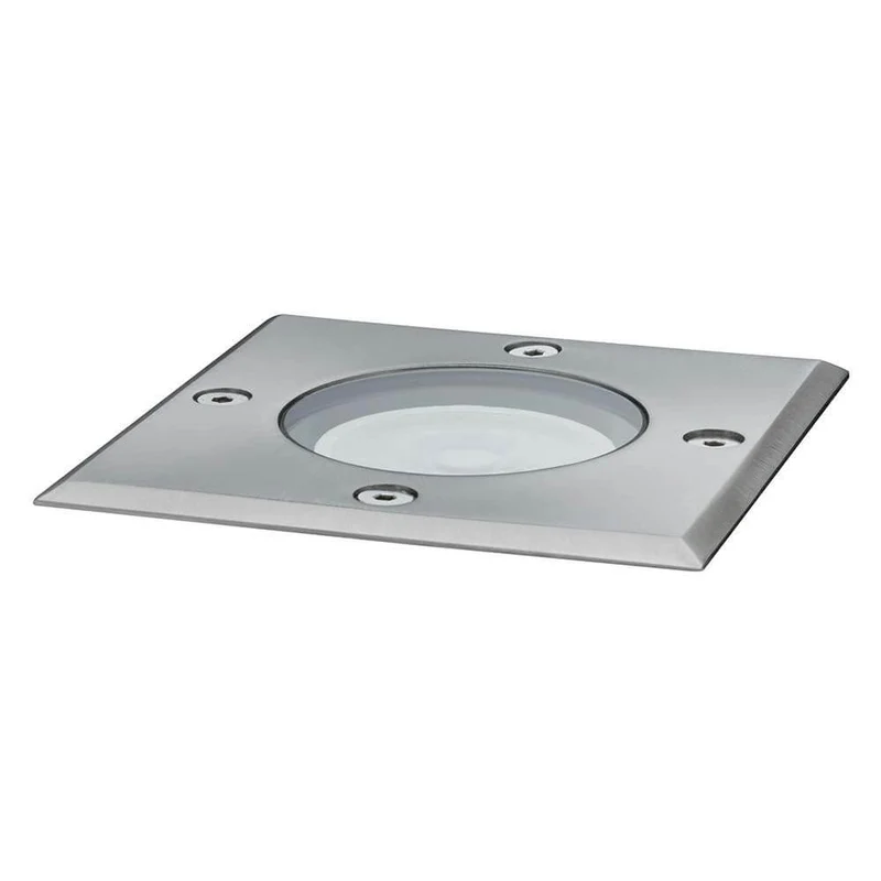 Special EBL Set Boden IP67 eckig GU10 3,5W 140x140mm Edelstahl