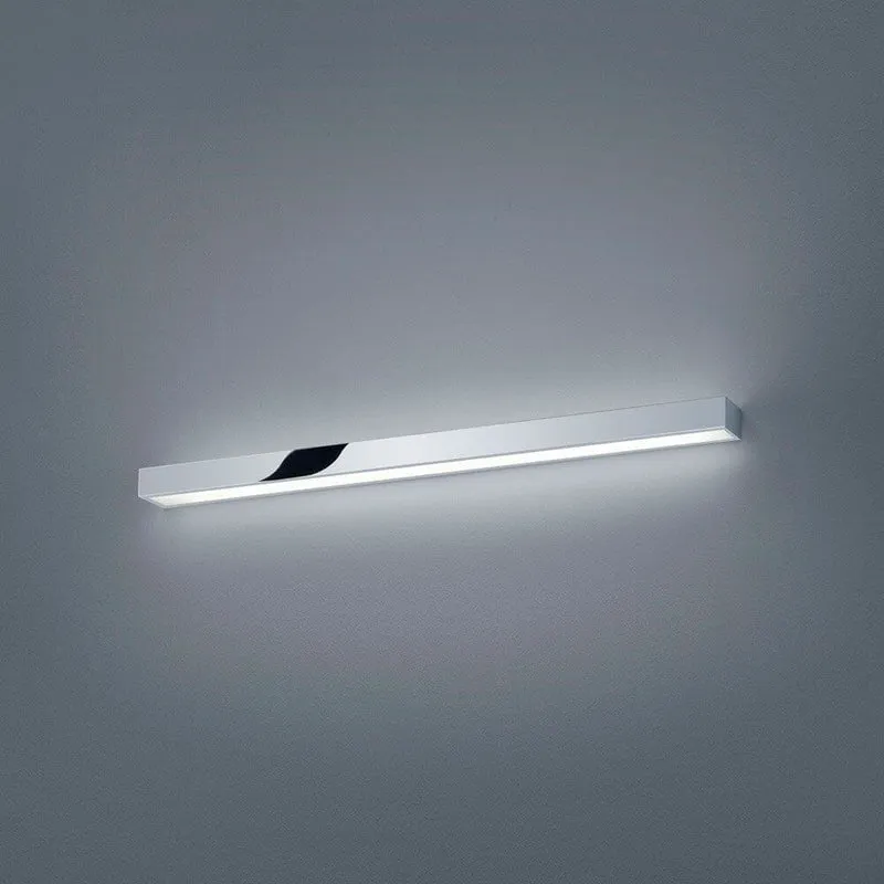 LED Spiegelleuchte Theia Lichtboard 90cm IP44 Chrom, Glas