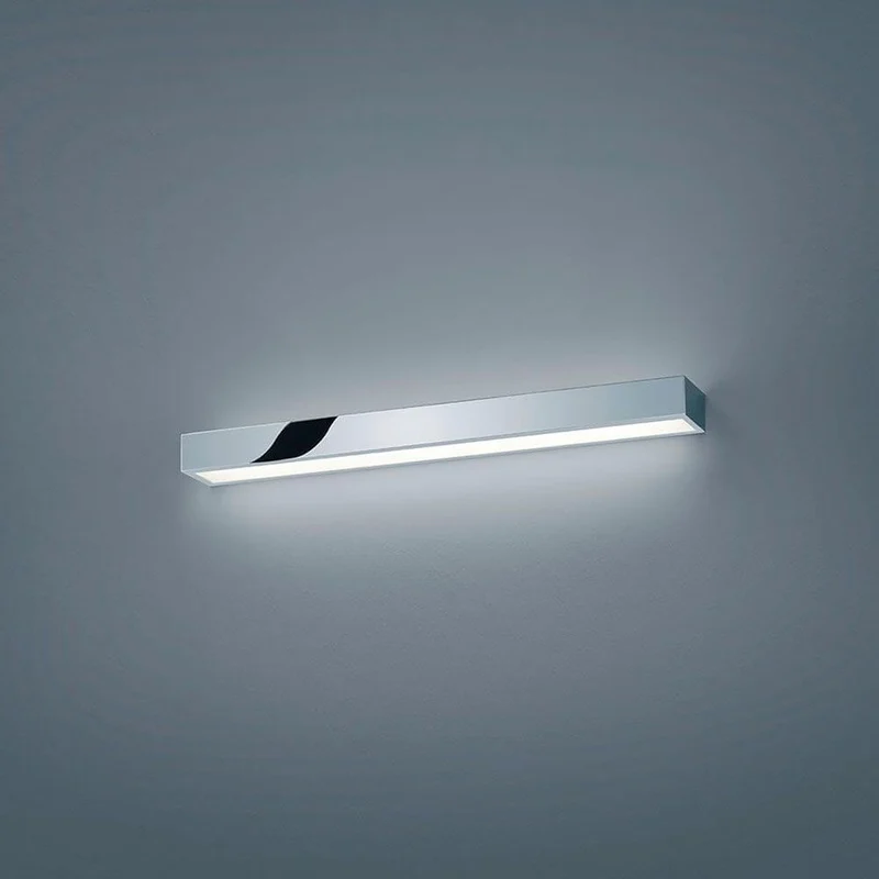 LED Wandlampe Theia Lichtboard 60cm IP44 Chrom, Glas