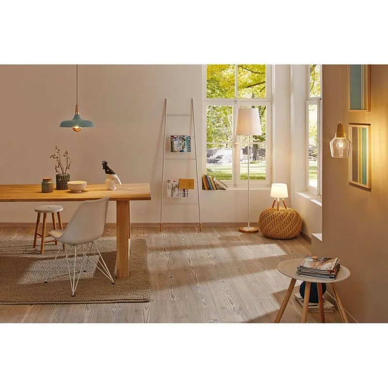 Neordic Juna Holz Pendelleuchte 3-flammig Softgrün