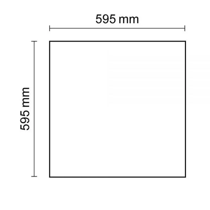 LED Panel Business Line 600 Neutralweiß Dimmbar 4250lm Weiß