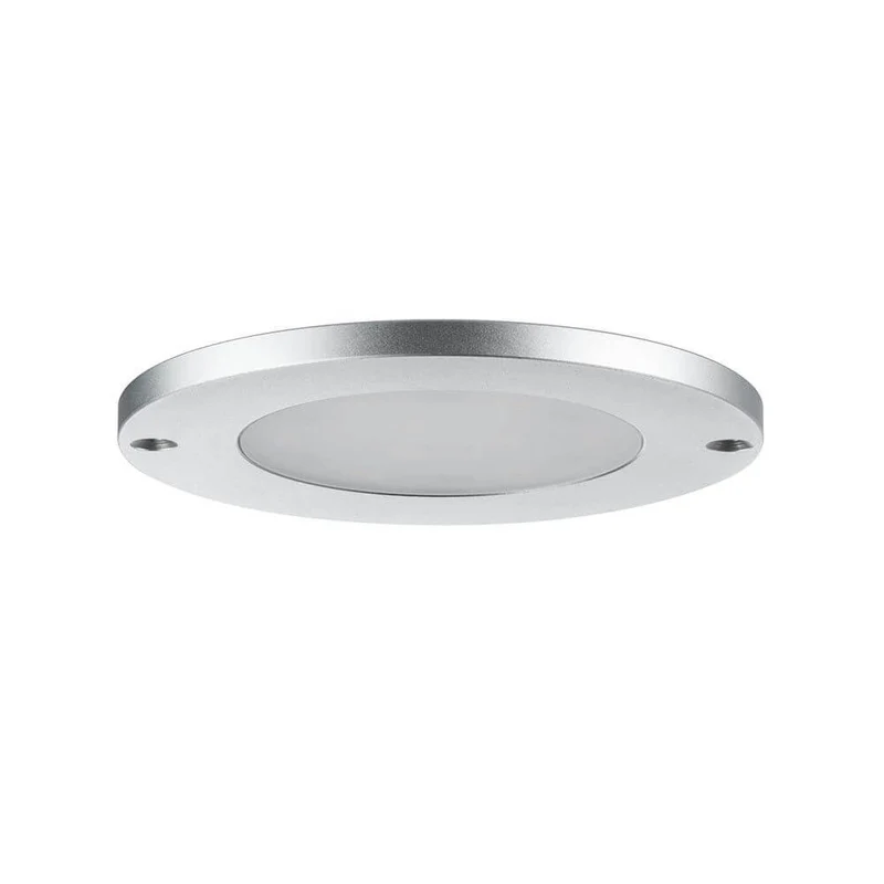 3er Möbelaufbauleuchten-Set Leaf LED Alu-Gebürstet
