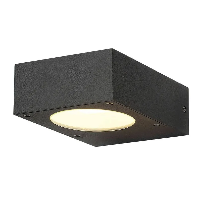 Quadrasyl Wandleuchte WL 15 eckig anthrazit GX53 max. 11W