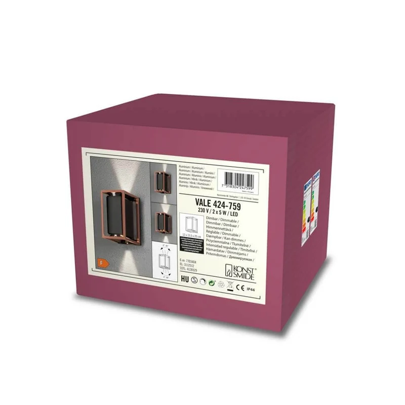 Vale LED Außen Wandleuchte Up & Downlight