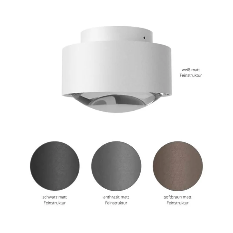 LED Außen Deckenleuchte Puk Maxx Plus Anthrazit Matt