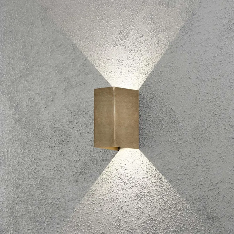 Cremona LED Messing Wandleuchte
