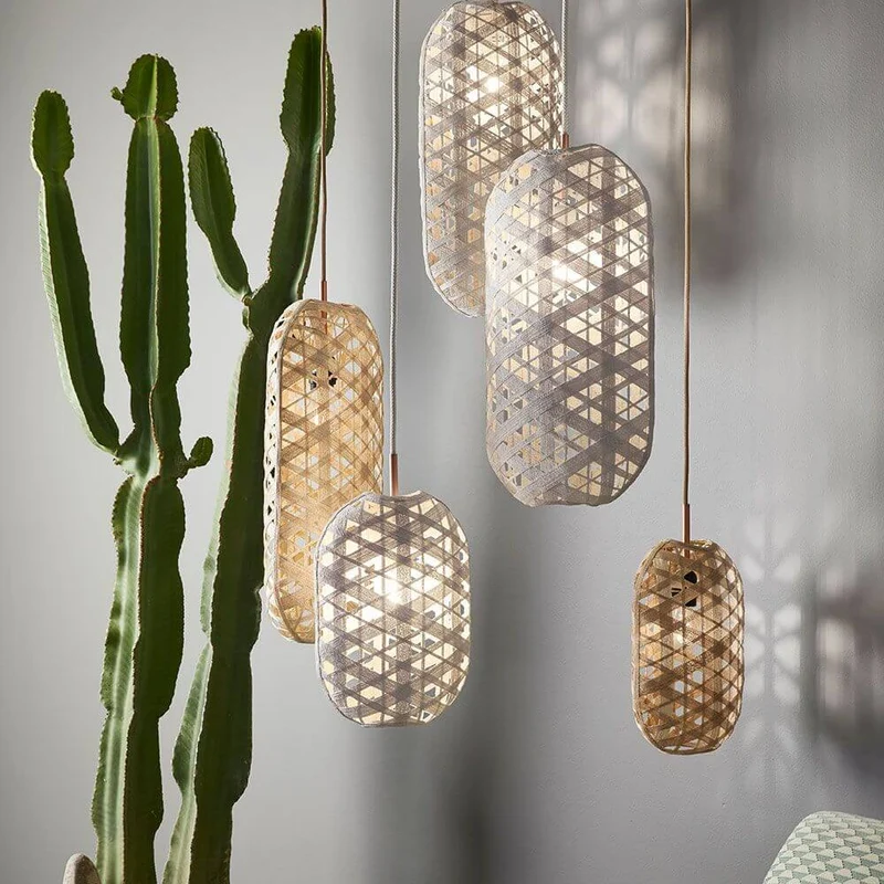 Forestier Bananenblatt-Pendelleuchte Capsule