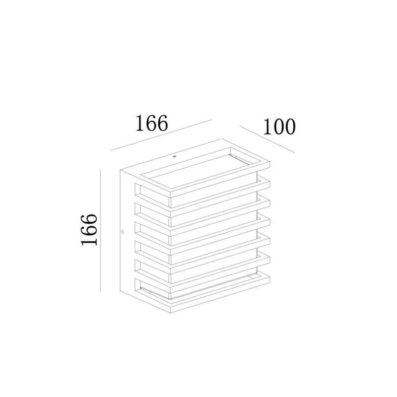 DowningStreet LED-Außenwandleuchte IP65