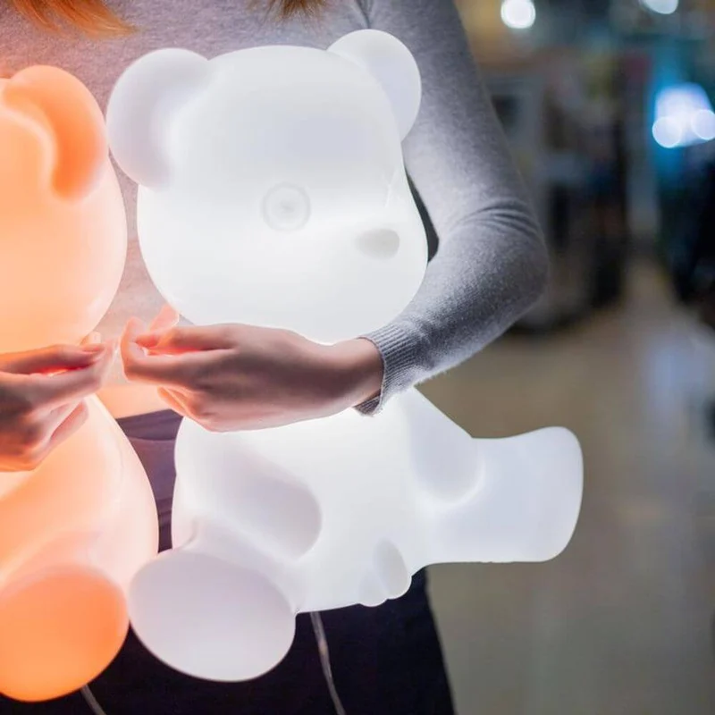 Teddy Boy Akku Tischleuchte LED Farbwechsel