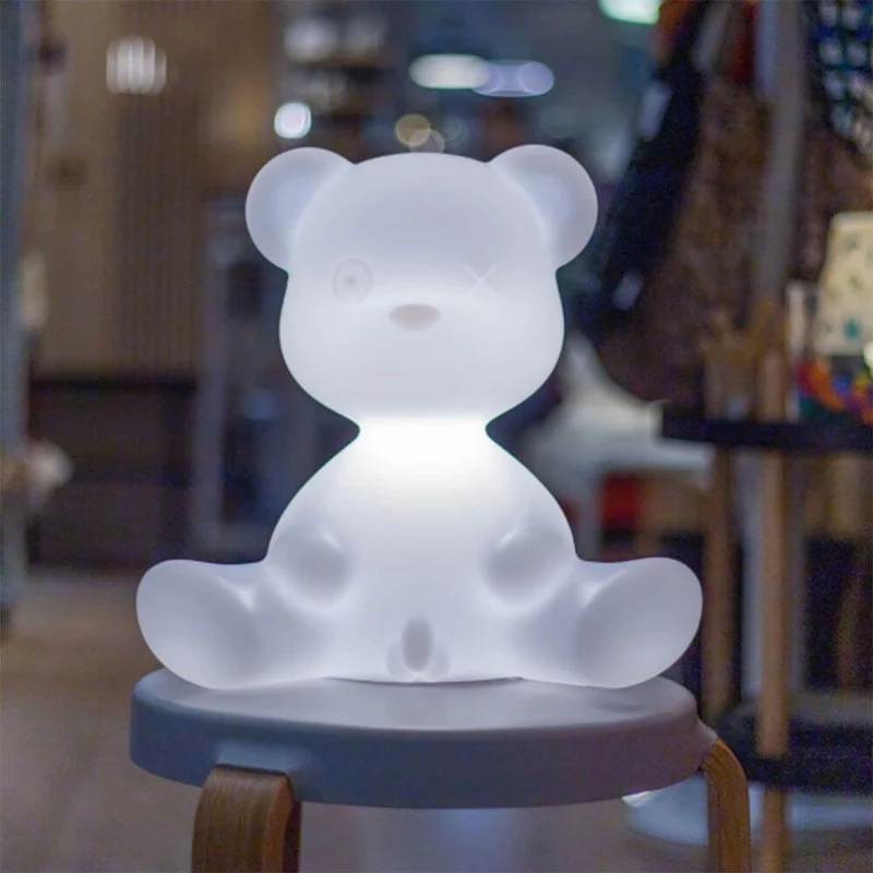 Teddy Boy Akku Tischleuchte LED Farbwechsel