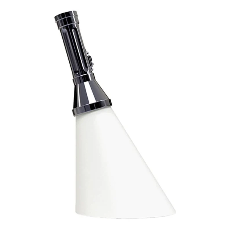 Flash Metall Akku Tischlampe mit Fernbedienung