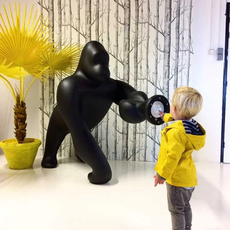 Kong XL Bodenleuchte Gorilla