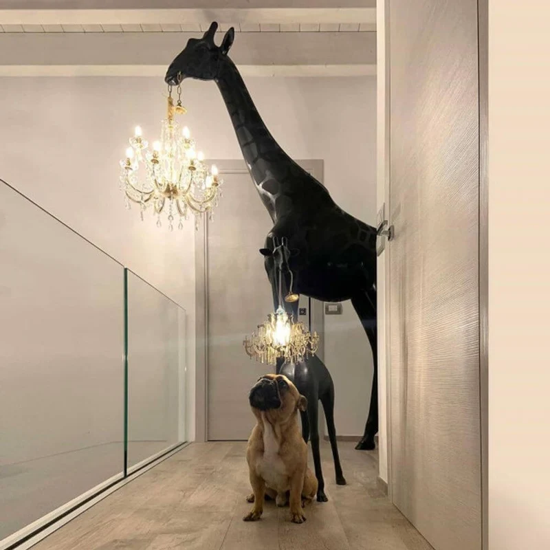Giraffe in Love M Stehleuchte 265cm