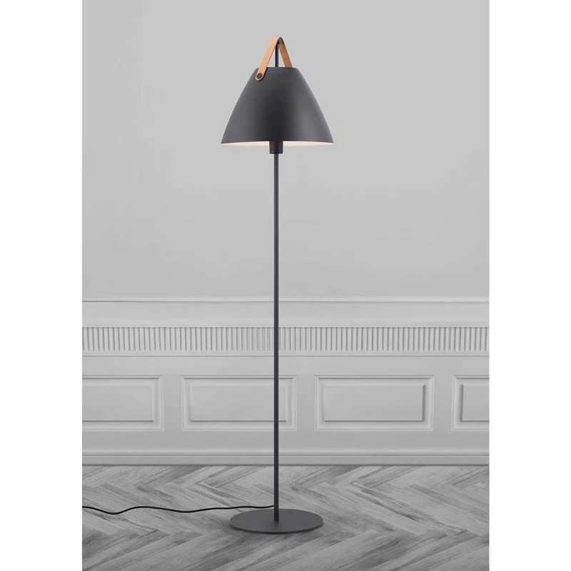Stehlampe Strap Schwarz
