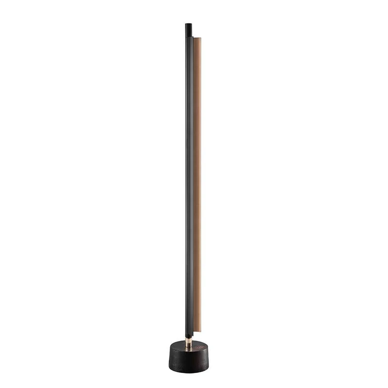 LED Stehlampe SpaceB Schwarz, Opal Weiß