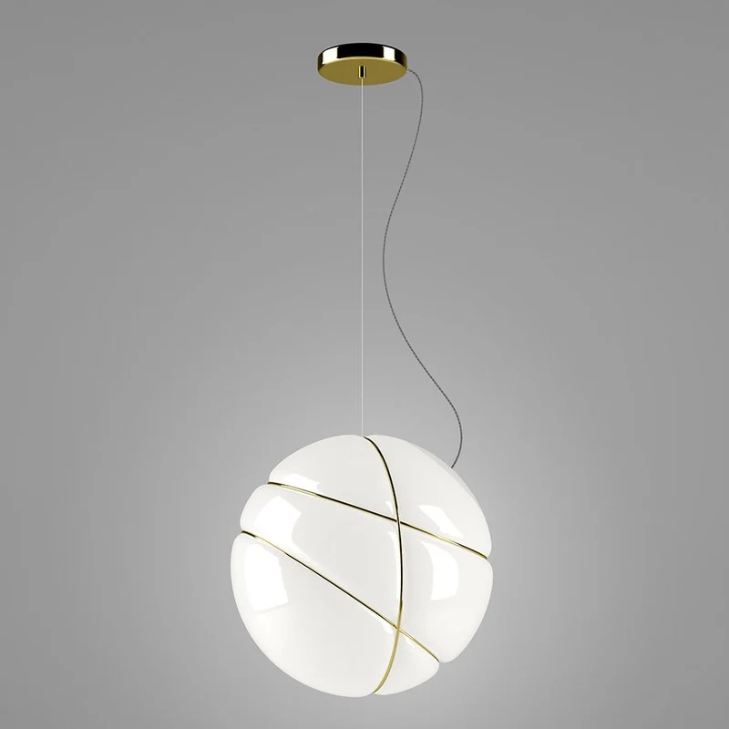 Fabbian Armilla Pendelleuchte Baldachin gold