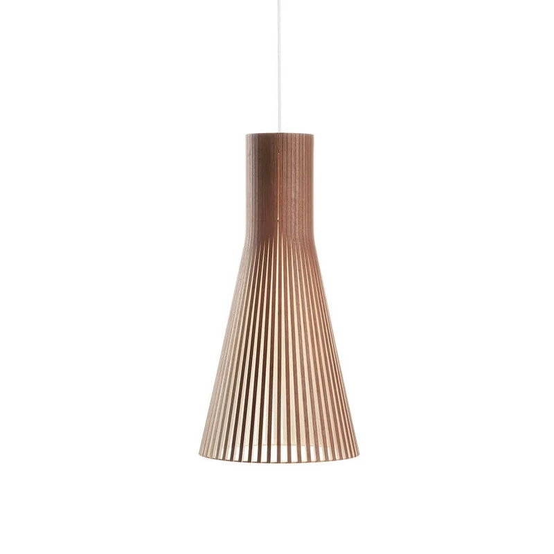 Pendelleuchte Secto Small 4201 aus Holz Ø 25cm